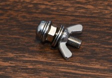 YAESU FT-1000MP PARTS: GROUND LUG WITH WINGNUT (Mark V and Field Versions too)