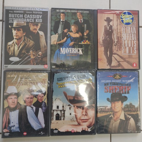 Lot dvd grands western - de, 6