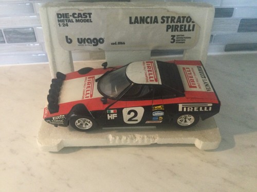 Vintage bburago lancia - lancia, stratos
