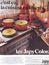 ADVERTISEMENT LES JAPY COLOR STOVE FAIT ALL C'EST ÇA LA CUISINE EN LIBERTÉ