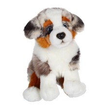 Peluche - Gipsy Toys - Chien assis - 25cm - Berger Australien