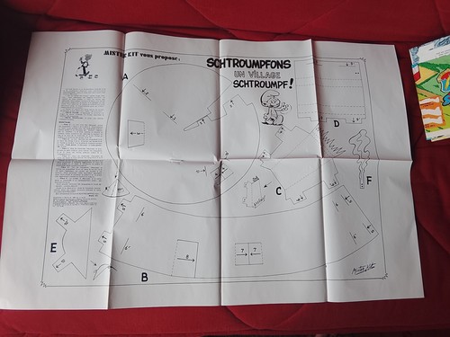 Poster géant schtroumpfons - poster, un