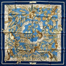 Hermes Silk Scarf Carre 90 Casse Noisette Nutcracker Used