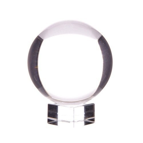 Boule cristal sur socle - boule, en