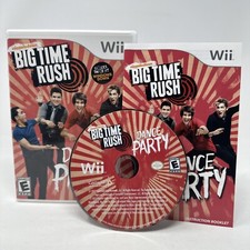 Big Time Rush: Dance Party (Nintendo Wii, 2012) COMPLETE CIB TESTED & WORKING!