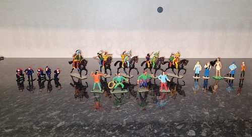 Lot starlux figurines - lot, western