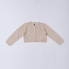 CARDIGAN GOLD FOR BABY GIRL KIDS (LAST 24M) "ARMANI JUNIOR" 3ZEE71 (-50%)
