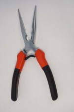 New FACOM France Long Needle Nose Pliers with Side Cutters + Ergo Grips