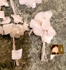 25 Pc HUGE LOT White Satin