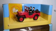 Hapax Jeep Willys Tintin 2 Figures Models 1/18 Thompson Thompson Adventures of