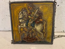 Panneau décoratif en vitrail