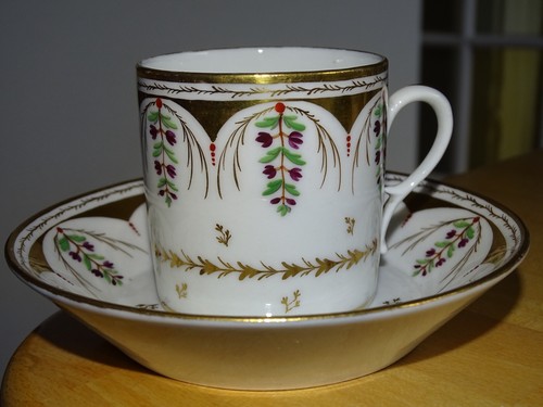 Antique paris porcelain coffee - antique,