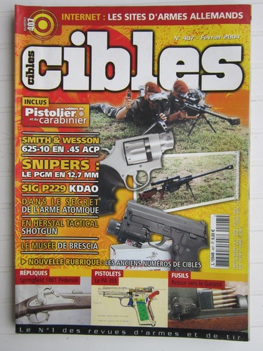 Cibles 407 625 10 - cibles, /s&w