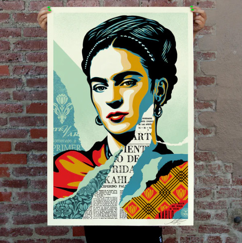 Shepard fairey frida - shepard, (obey)