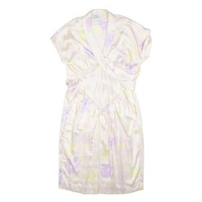 Robe Midi Florale Crème Et