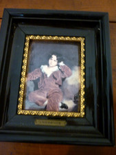 PETIT TABLEAUX EMAUX HELCA MARTELE A LA MAIN  " LAWRENCE "