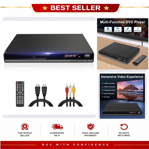 Lecteur dvd jovell - lecteur,