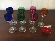 13 Verres à liqueur doublé en cristal de Baccarat (prix à la pièce)