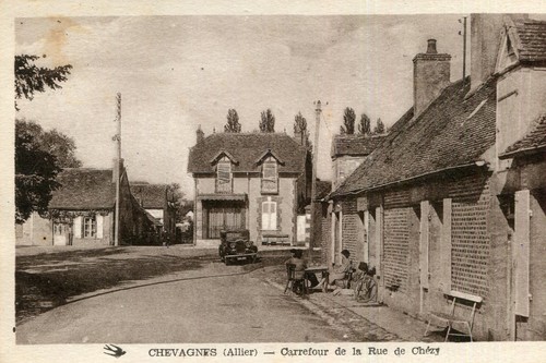 Chevagnes carrefour rue - de,