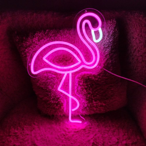 Néon led flamant - néon,