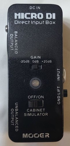 Mooer micro direct box body - di,