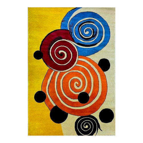 Tapis alexander calder rond - alexander, &