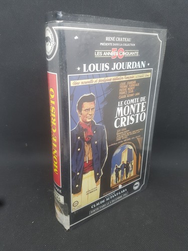 Vhs comte monte cristo - vhs,