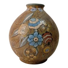 Louis Lourioux Vase Art Déco