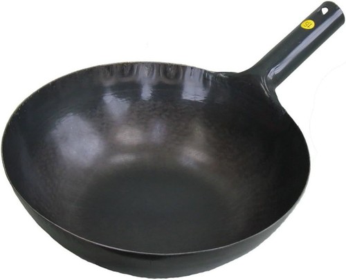 Wok une main fer - wok,