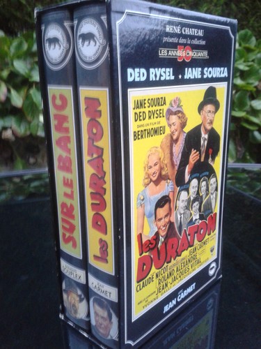 New coffret 2 vhs - new, banc