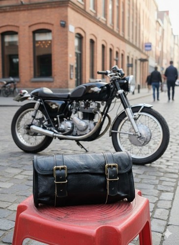 Superbe sacoche noire outil - , de