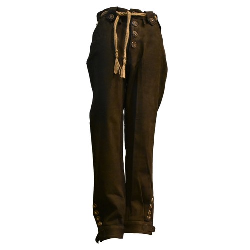 Pantalon cuir traditionnel - cuir,