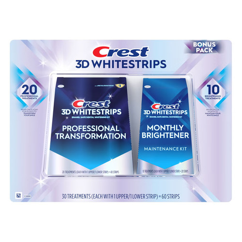 Crest whitestrips 20 - whitestrips,