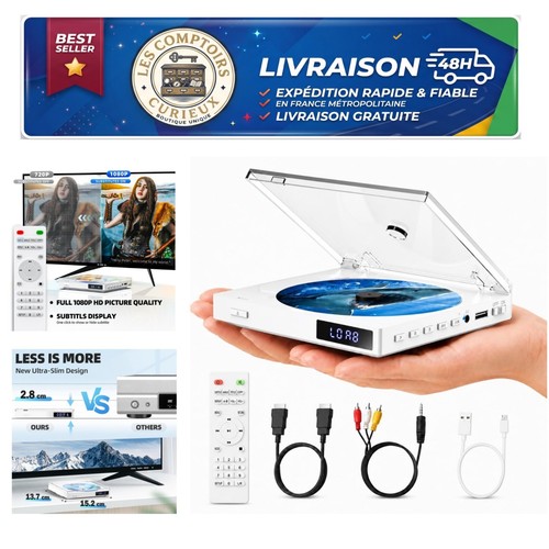 Lecteur dvd hdmi - lecteur, toutes