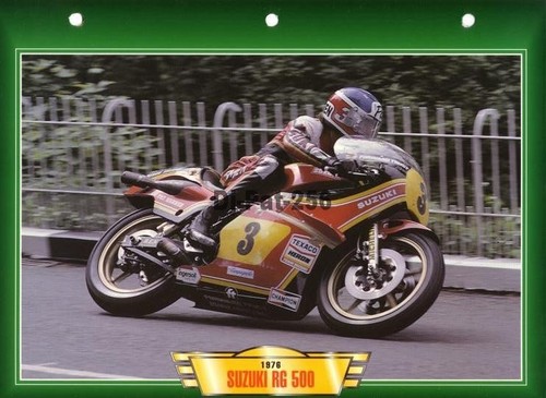 Fiche moto suzuki rg 500 - suzuki,