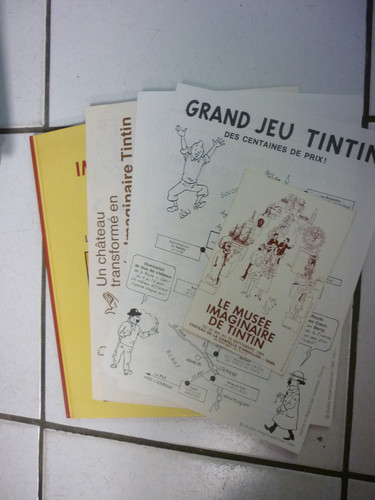 Musee imaginaire tintin - le,