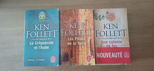 Ken follett livres piliers - livres,