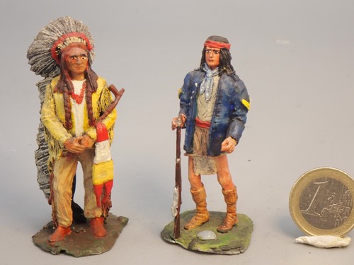 Plomb figurines artistes - plomb,