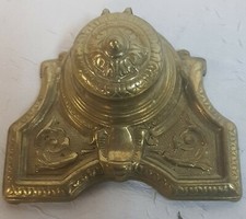 ENCRIER BRONZE MASSIF / style