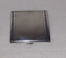 POUR COLLECTIONNEUR TABAC PORTE CIGARETTES ANCIENNE TAILLE 7 CM EN METAL ARGENTE