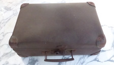 vintage old Ancienne valise Valisette en carton   34x22.5 x11cm