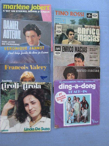 Vinyles lot 10 - de, disques