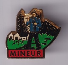 RARE PINS PIN'S .. ENTREPRISE MINE MINEUR CHARBON COAL TERRIL CHEVALEMENT 59 ~FZ