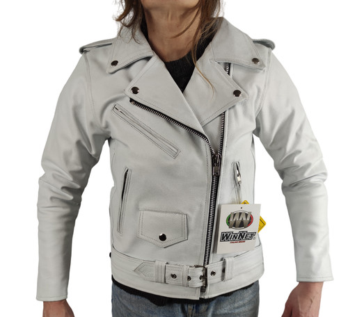 Veste cuir winnet - veste, avec