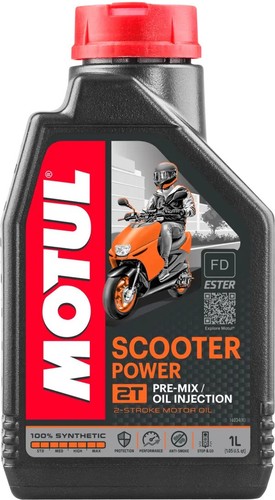 Motul huile moteur scooter - moteur, 2t