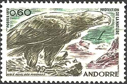 Timbre oiseaux rapaces - timbre,
