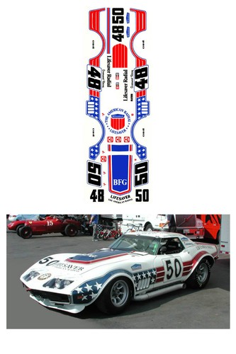 Greenwood 1971 corvette - #48-50,