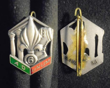 INSIGNE MILITAIRE – 6°