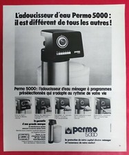 1977 PERMO 5000 Preselected Program Water Softener Press Advertising 