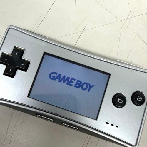 Nintendo game boy - micro, silver